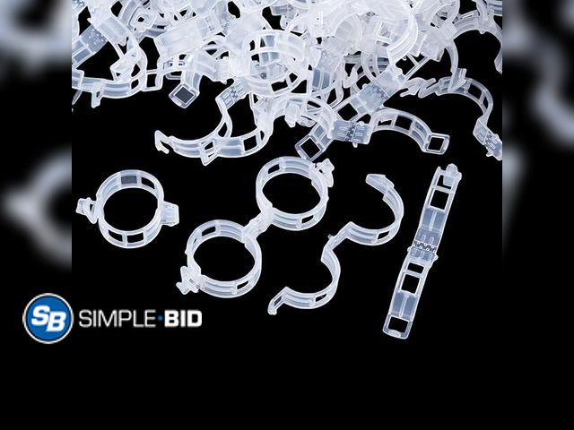 Lot 58-74650 - New 100 Pcs Plant Support Clips,Plastic Clips for Securing Plants | Plant Fixing Clips,Garden Clips ...