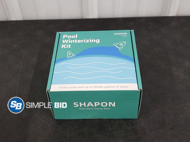 Lot 58-53654 - Shapon Pool winterizing Kit - Treats up to 30,000 Gallons of Water