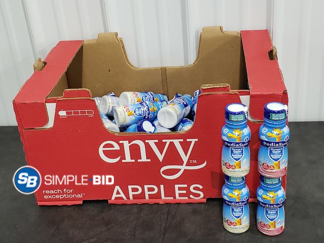 Lot 58-80207 - Lot of Wellsley Pediatric Shakes - (24) Sweet Vanilla and (21) Strawberry  - 8 fl oz - unopened - ou...