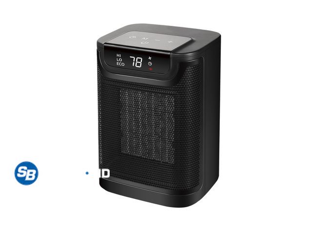 Lot 58-33174 - New Soleil Digital Ceramic Heater 1500W,Space Heaters for Inside,Portable Electric Heater for Home ,...