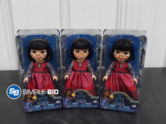 Lot 58-32614 - Lot of (3) New Disney WISH Dahila Figures