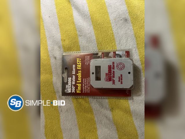 Lot 58-38663 - The Watch Dog 360 Water Alarm find leaks fast