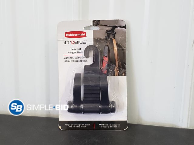Lot 58-66258 - New Rubbermaid Small Headrest Hook