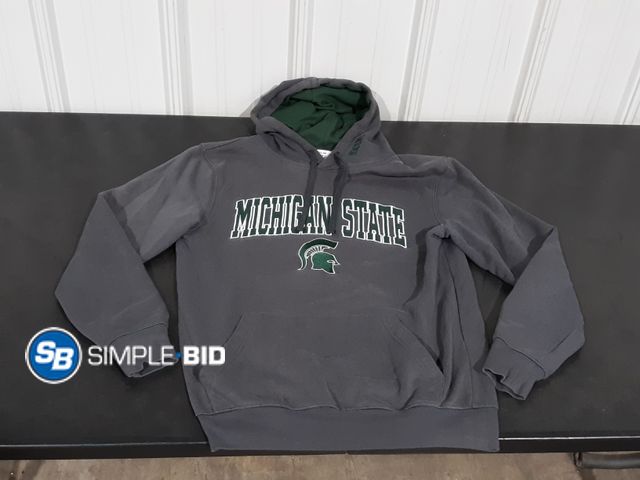 Lot 58-17780 - Men's Michigan State Colosseum hoodie - SIZE S - in good condition