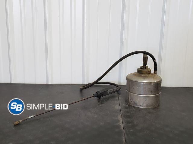 Lot 58-75659 - Metal Canister Pump Sprayer