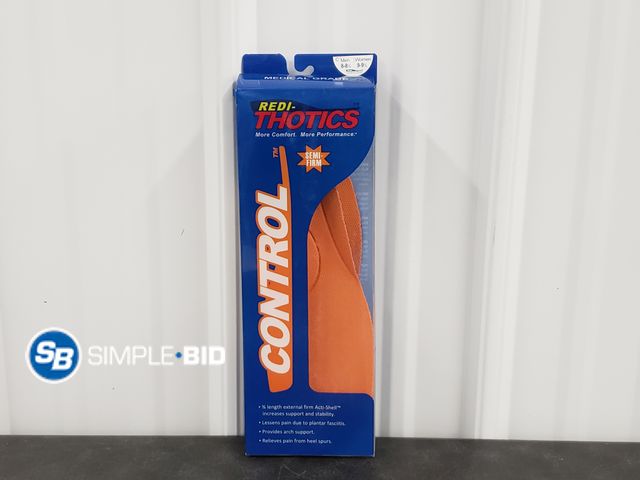 Lot 58-29844 - Redi Thotics - Control Orthotics - Size C