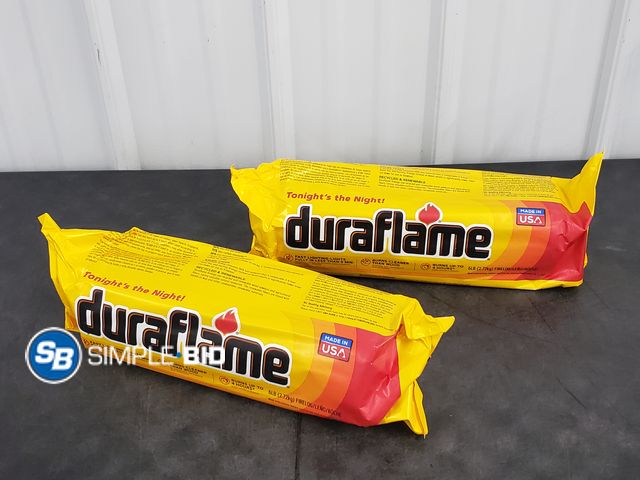 Lot 58-77017 - Lot of (2) New DURAFLAME firelogs