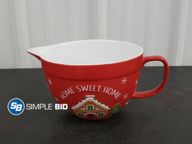 Lot 58-41476 - HOME SWEET HOME! - Ceramic Mixing Bowl - in good condition