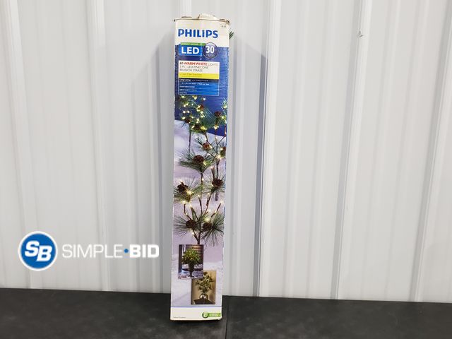 Lot 58-41791 - PLhilips LED Warm White Lights - open box - in good condition