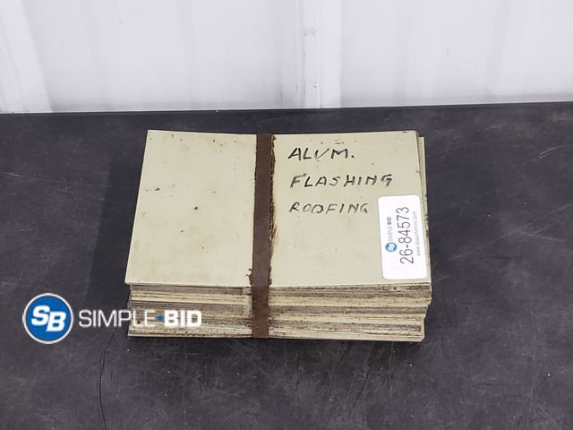 Lot 58-84573 - Package of Aluminum Flashing - Roofing