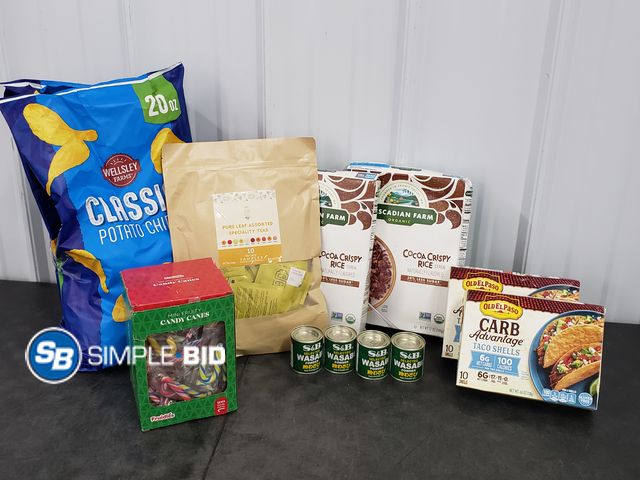 Lot 58-83850 - FOOD LOT! Lot of Various food - unopened - expired
