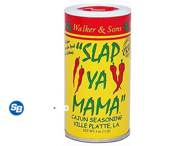 Lot 58-66099 - Lot of (2) SLAP YA MAMA! Cajun Seasoning 4 oz each - unopened - BB 8/2027