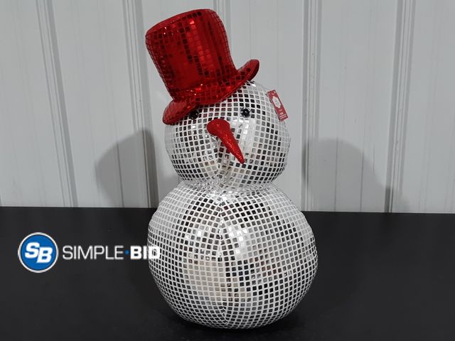 Lot 58-17896 - CHRISTMAS IN JULY! New holiday time SNOWMAN plush