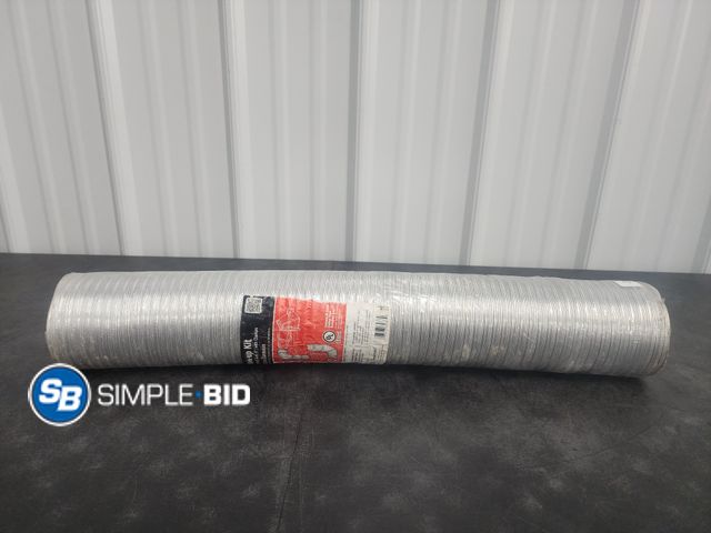 Lot 58-40110 - Hook-up Kit Semi-Rigid Duct 8' with clamps 4" - appears unused