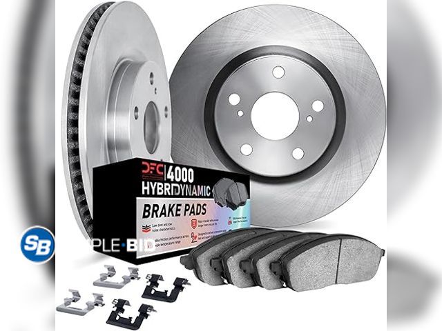 Lot 58-31782 - New Dynamic Friction Company Brake Kit For 2018-2021 Honda Accord| Front 4000 HybriDynamic Brake Pad...