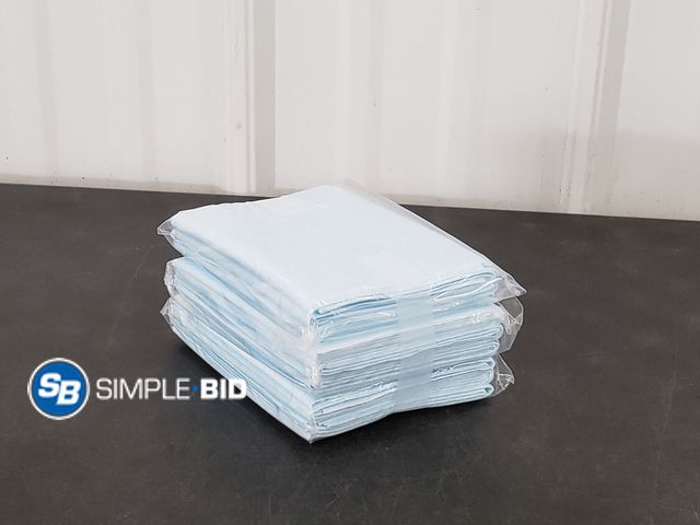 Lot 58-69412 - Lot of (3) 3 Pack Blue Pads