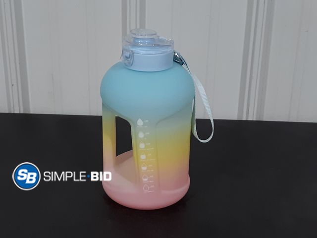 Lot 58-21842 - Athletic Works WATER jug - Track you water in a fun way - appears unused