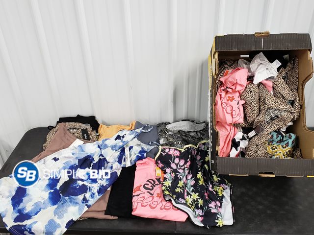 Lot 58-50395 - CLOTHING! Lot of Women, Men, kids Clothing - variety of styles and sizes - unworn