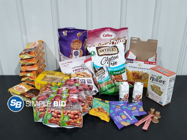 Lot 58-17807 - FOOD LOT! Lot of Various food including crackers, chips, and much more - unopened