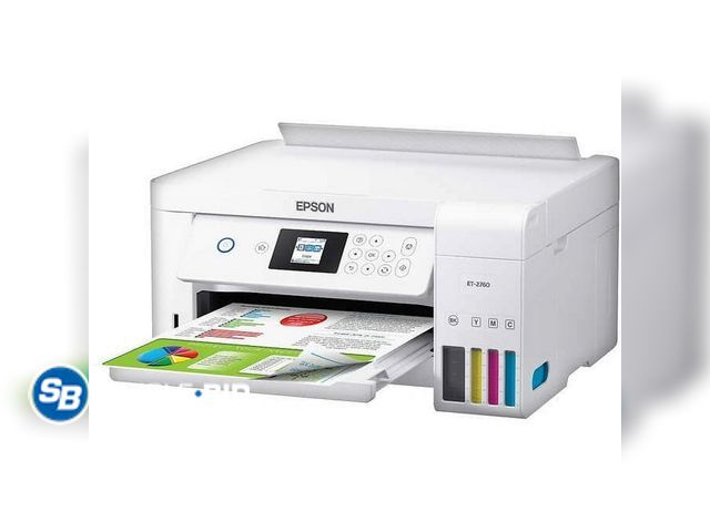 Lot 58-21585 - Epson EcoTank ET2760SE All-in-One Supertank Inkjet Color All-in-One Printer - tested to power on lig...