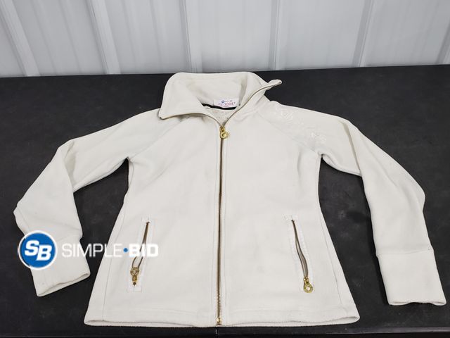 Lot 58-30947 - Calvin Klein Zip up Sweatshirt - Size XS - Light Use