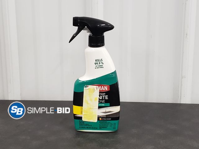 Lot 58-75168 - Weiman Disinfectant Granit &amp; Stone Cleaner