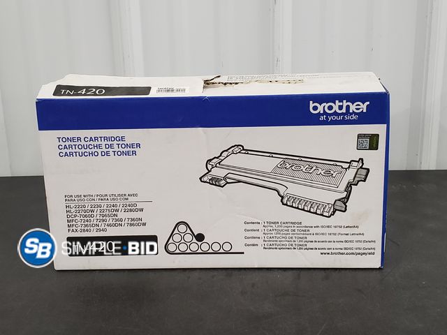 Lot 58-77568 - Brother TN420 Toner Cartridge