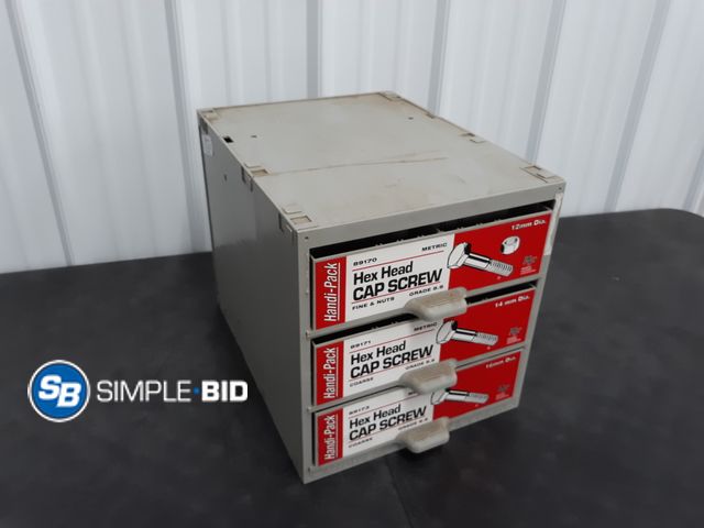 Lot 58-33809 - Plastic Storage Organizer Drawers