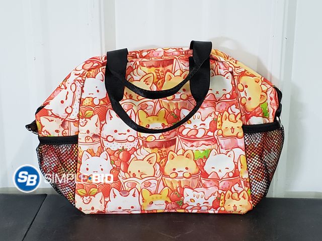 Lot 58-68440 - New Insulated Lunch Bags - Cats - super cute!