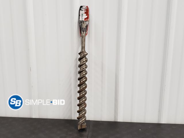 Lot 58-74154 - 1 1/2" x 24" Masonary Drill Bit- Shank Size - SDS Max 1.5 x 17"