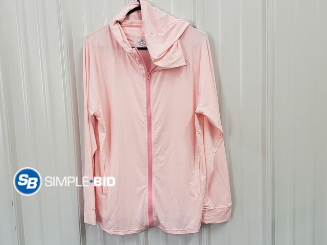 Lot 58-69106 - New Women's Lightweight Zip up Jacket - SIZE 2XL