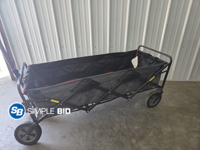 Lot 58-65636 - Mac Sports Deluxe Extended Folding Wagon with Brakes - light use - in good condition