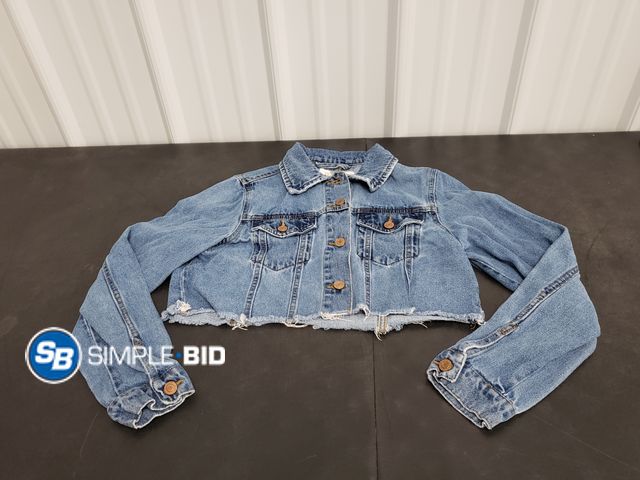 Lot 58-67167 - Streetwear Society Jean Jacket - Short - Size Medium - Used but in Great Condition