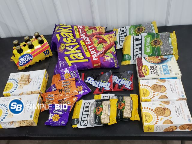 Lot 58-80719 - FOOD LOT! Lot of Various Foods - unopened - expired