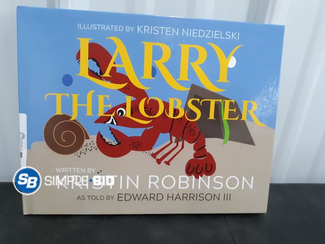 Lot 58-36398 - New Larry the Lobster hardcover Book