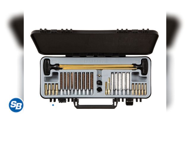 Lot 58-83117 - Krome Medium Firearm Cleaning Kit by Allen Company, Brass Components &amp; Molded Tray, Black - appe...