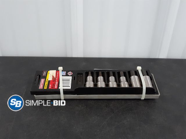 Lot 58-38790 - Lot of (2) Craftsman 3/8" drive Socket Sets SAE &amp; Metric