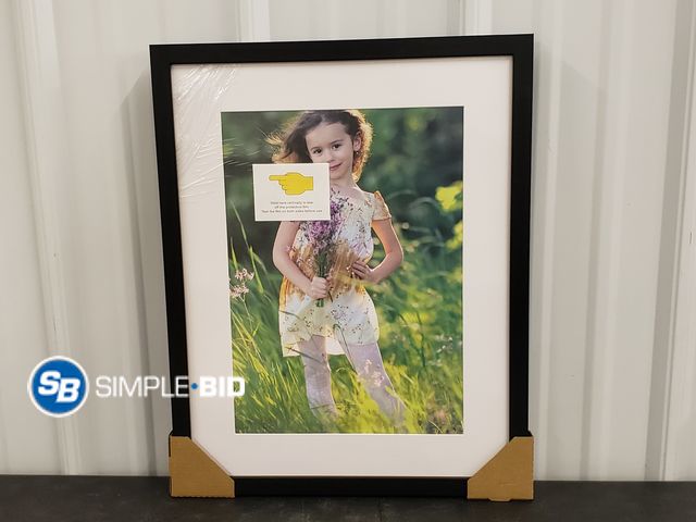 Lot 58-57010 - Black Picture Frame 16 x 20