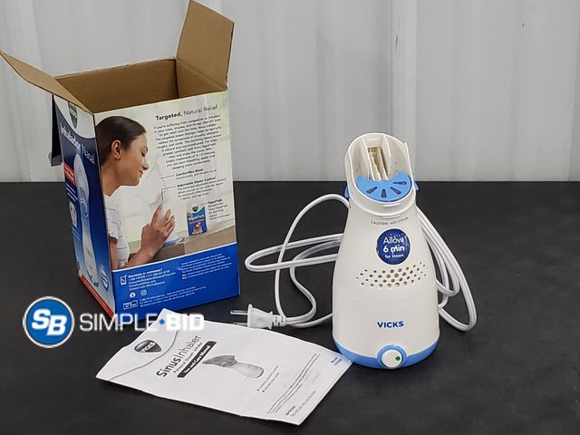 Lot 58-69517 - Vicks Sinus Inhaler Non Medicated Steam Relief