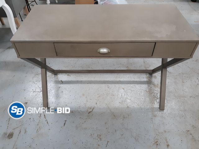 Lot 58-74664 - At Home Desk or Great for Front Entry Room Table - 20" x 44" - 30" Tall - Used But in Great Conditio...