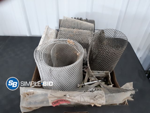 Lot 58-73580 - Box of various Gutter Guards, Pieces and More