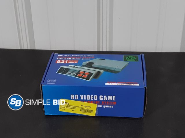 Lot 58-29147 - Mini Game Anniversary Edition - Entertainment System built in 621 Glassic games - Mini Nintendo Syst...