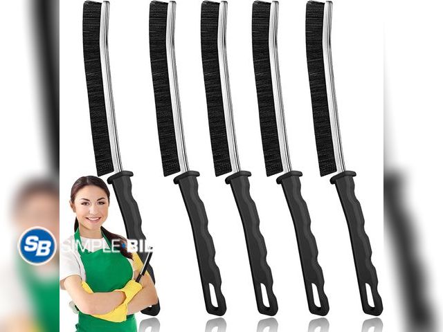 Lot 58-59962 - New Crevice Cleaning Brush, Bathroom Gap Cleaning Brush, Hard Bristle Brush for Cleaning, Multifunct...