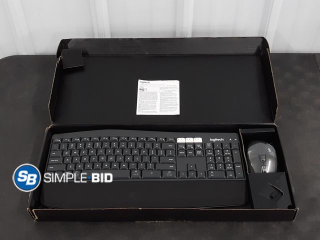 Lot 58-37434 - Logitech Wireless Keyboard and Mouse Set