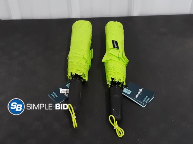 Lot 58-29628 - Lot of (2) New ShedRain Airvent Jumbo Umbrellas