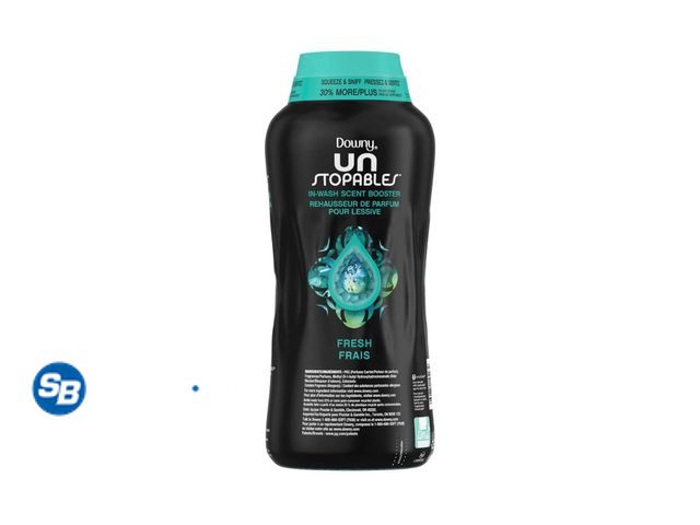 Lot 58-71816 - Downy Unstopables In-Wash Scent Booster Beads, Fresh (39.9 Ounce) - unopened - Dented bottle