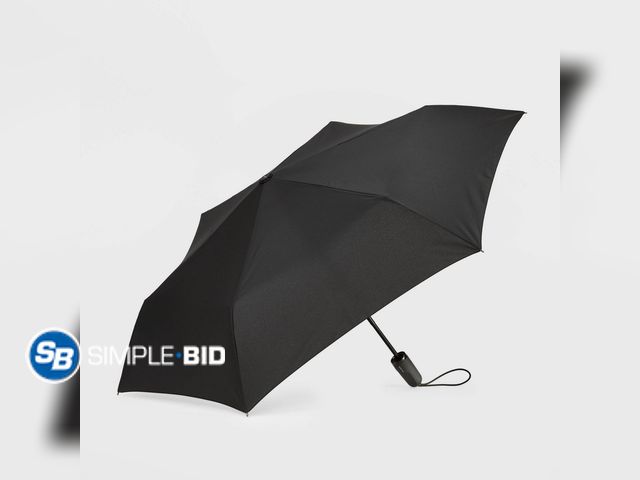 Lot 58-30030 - Lot of (2) New Shed Rain Auto open Auto Close Umbrellas