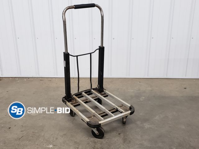 Lot 58-36594 - Small Folding 4-Wheel Hand Truck - Used / Still Functional