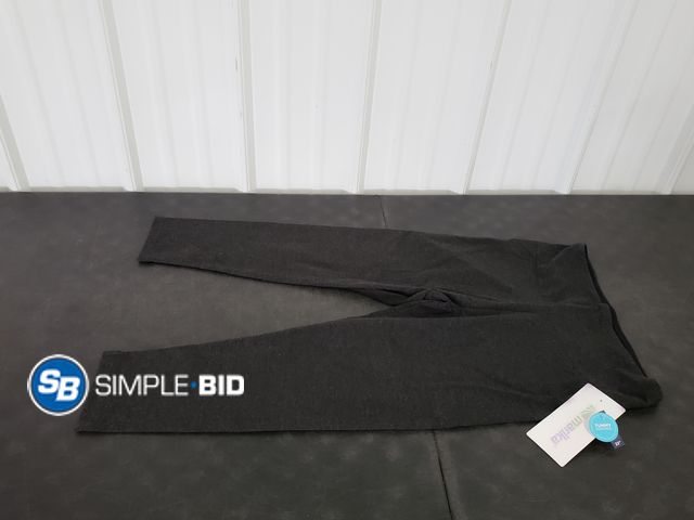 Lot 58-64482 - Marika Mid Calf Capri Leggings - Dark Gray Color - Tummy Control - Size XL - NWT