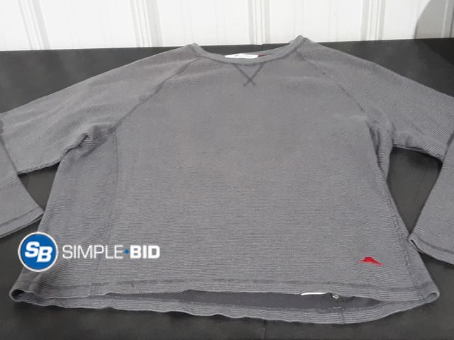 Lot 58-32165 - Tommy Bahama Long Sleeve Henley Style Shirt - Size XL - Light Use